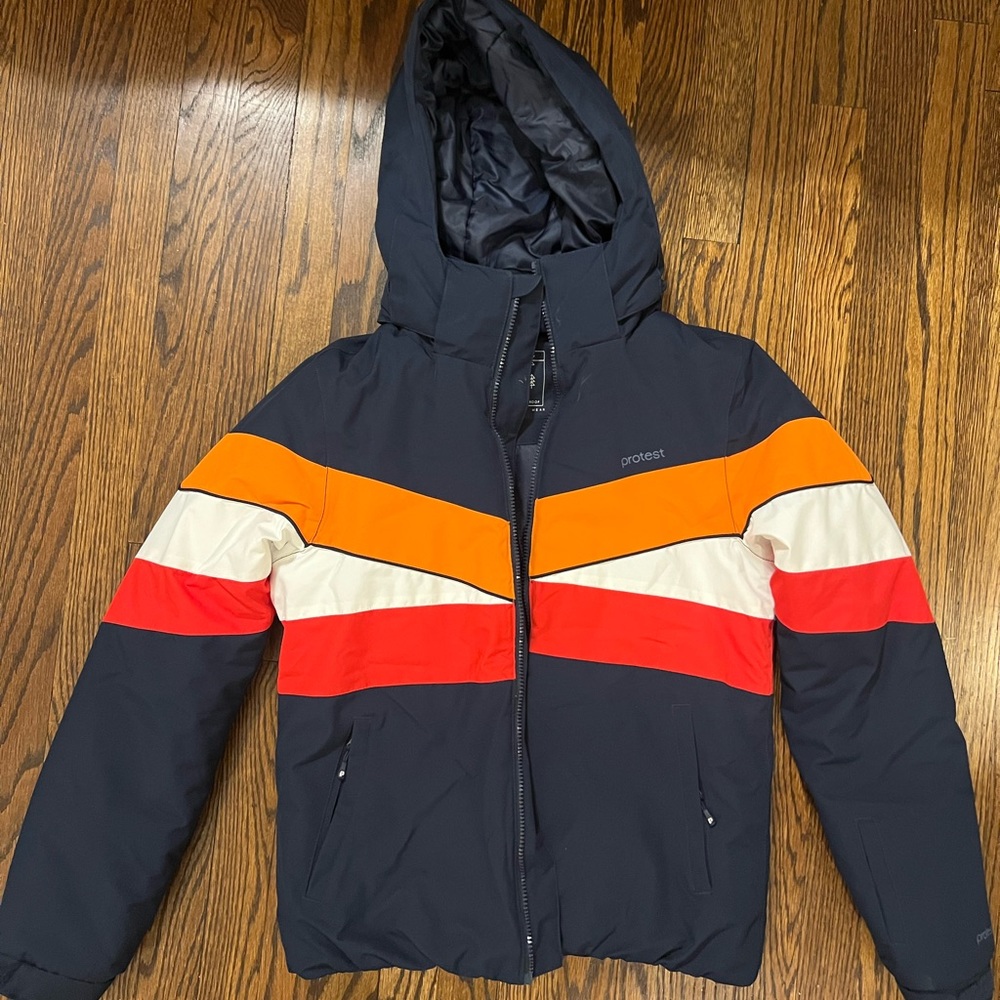 Color-Block Ski Jacket & Pants